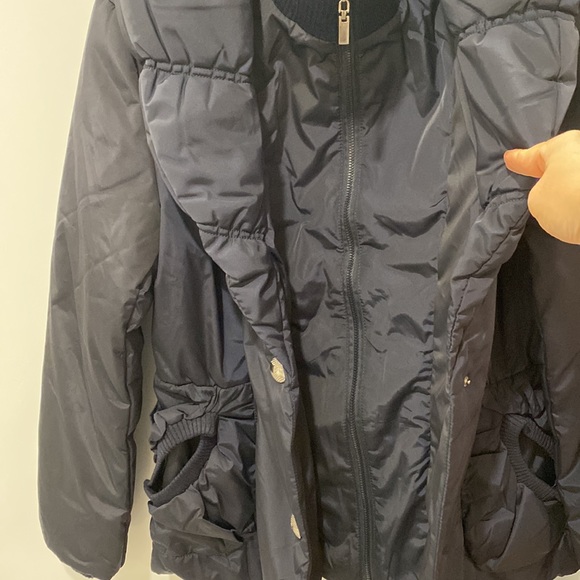 Puff Collar Coat For Women - Picture 7 of 13